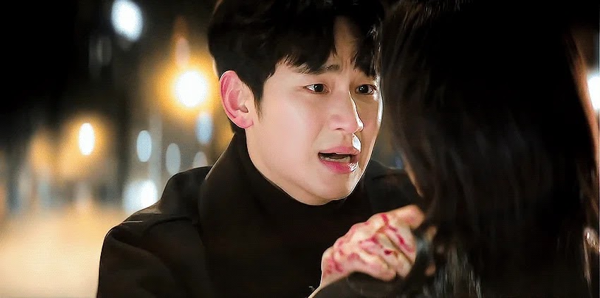 Kim Soohyun llorando en el último rodaje de Queen of Tears