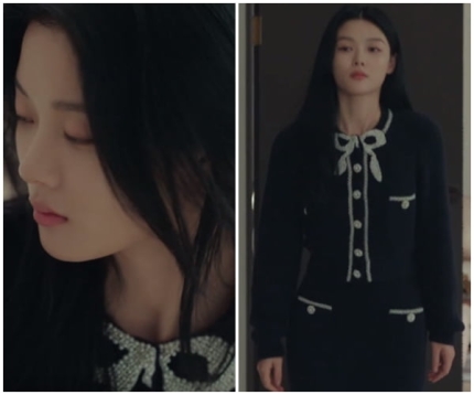 Kim Yoo-jung parece una nuera multimillonaria con un traje de $800