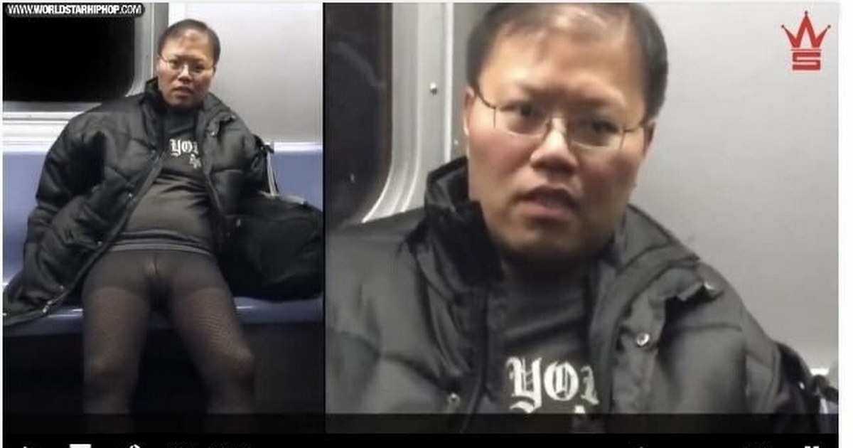 (Internautas Opinan) HOMBRE ASIÁTICO P ** VERTED ATRAPADO EN EL METRO DE NUEVA YORK (ADVERTENCIA DE ACTIVACIÓN)