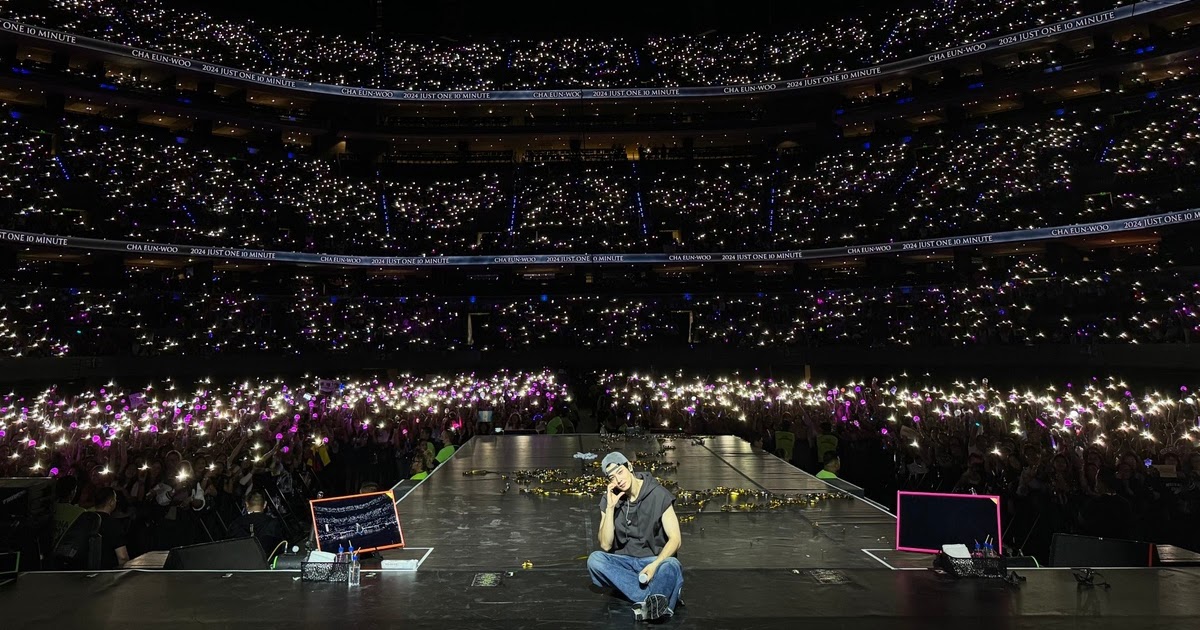 Concierto de fans de Cha Eunwoo en Méxicoㄷㄷ